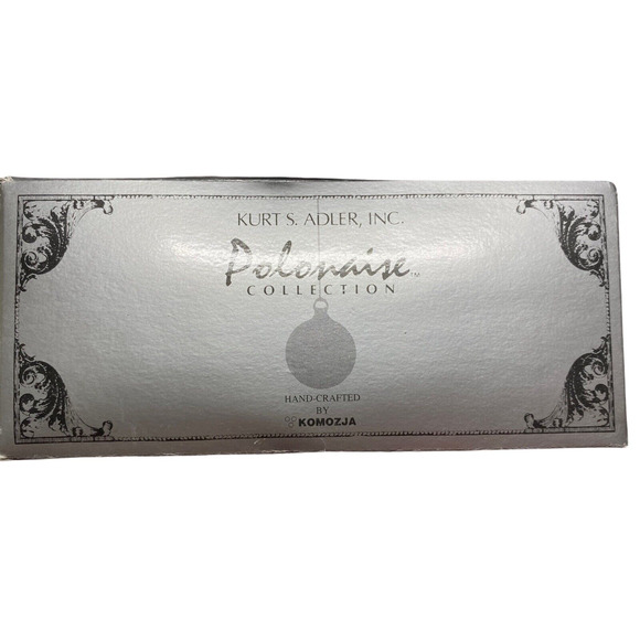 Kurt Adler Polonaise Collectible Blown Glass 90s Christmas Ornament Betty Boop - Picture 8 of 11